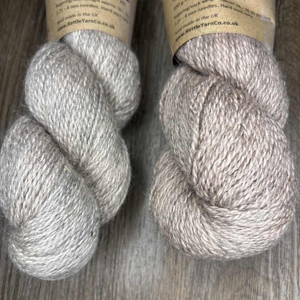 Kettle Yarn Co 2 Skeins Baskerville Yarn British Fingering 437y Special Edition - Picture 7 of 8